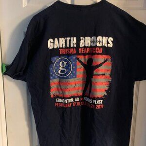 GARTH BRROKS/ TRISHA YEARWOOD CONCERT  BAND TEE